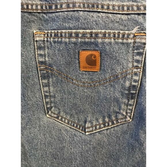 Carhartt B17-STW Mens Jeans Relaxed Fit Tapered Legs Size 40x30‎ - Picture 2 of 8